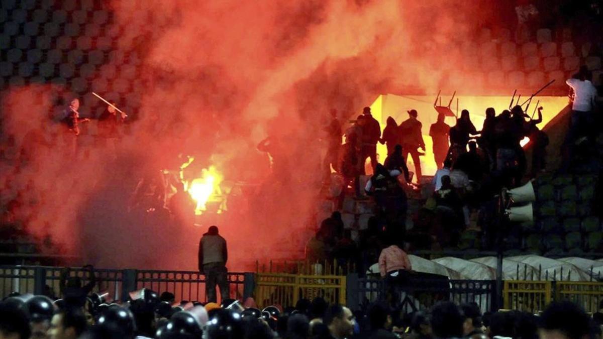 Uno de los peores episodios vividos en un campo de fútbol