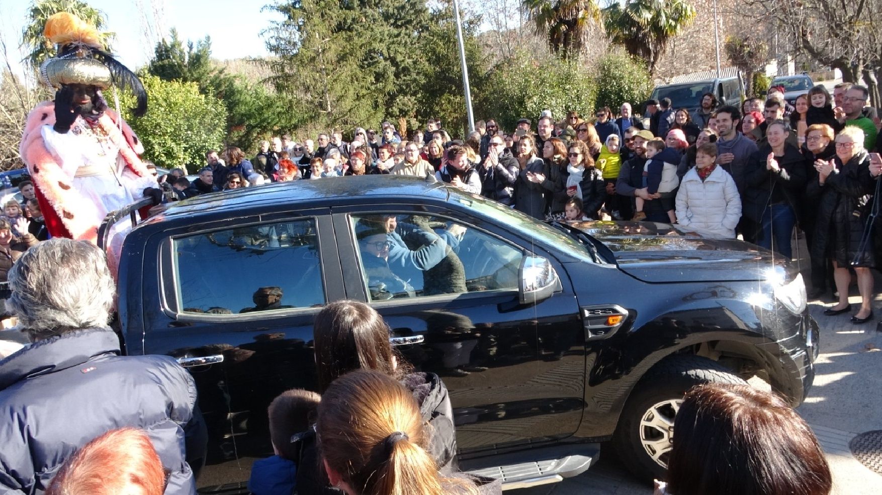 Les imatges dels Reis a l'Ametlla de Merola