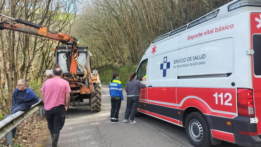 EN IMÁGENES: Un fallecido tras caerle un árbol encima de Valdés