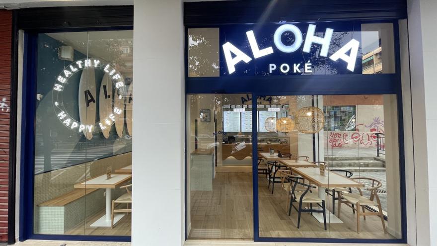 Local de Aloha Poké en València