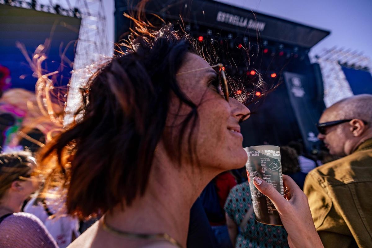 Ambiente en la jornada inaugural del Primavera Sound.