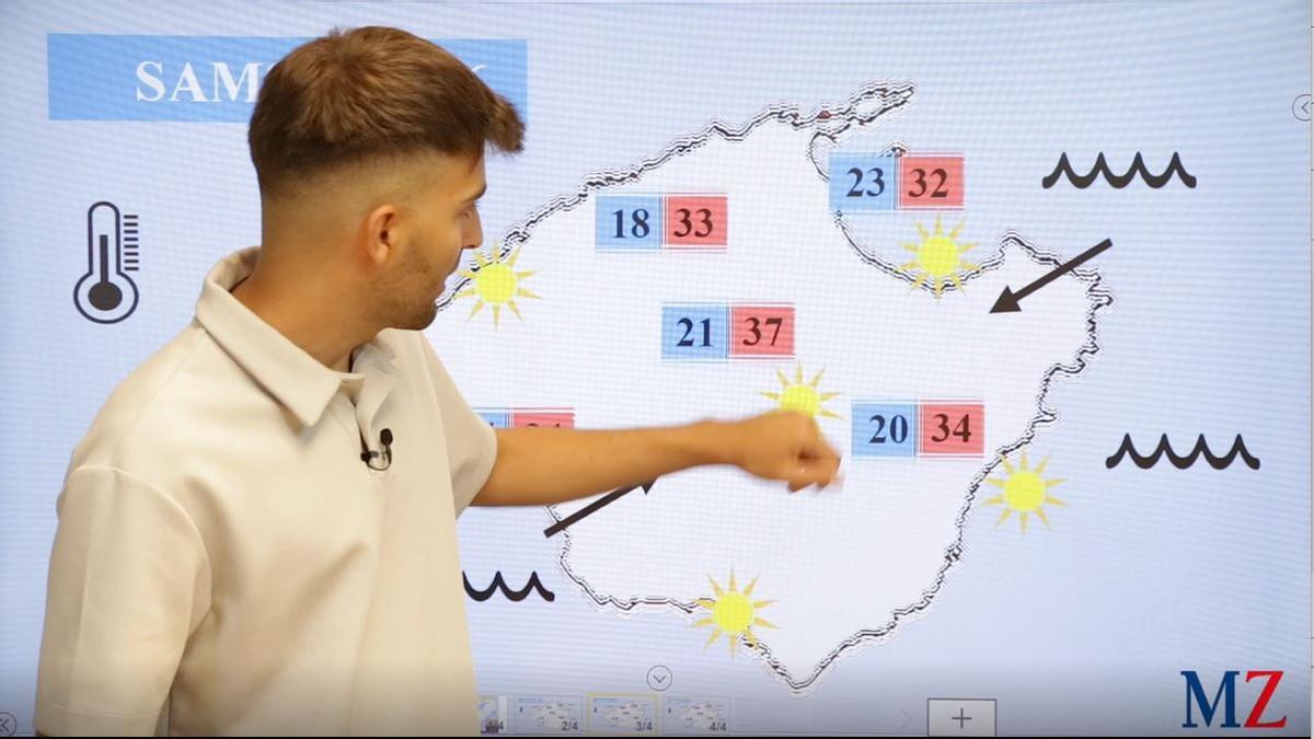 Richtig heiß: So wird das Wetter am Wochenende auf Mallorca