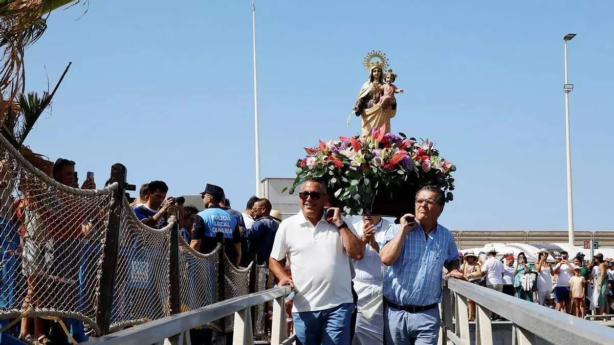 Puerto del Carmen despide sus fiestas con alta participación y sin incidencias