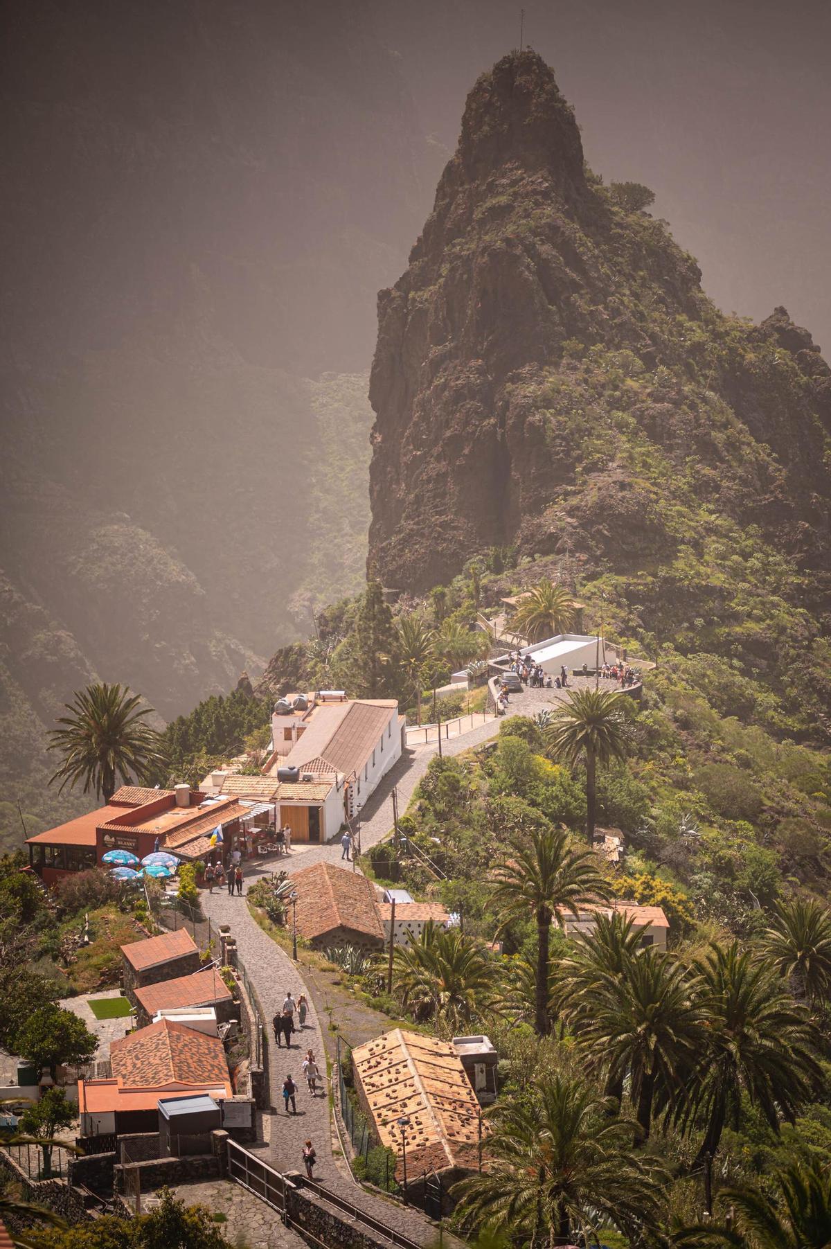 La calima 'inunda' Masca