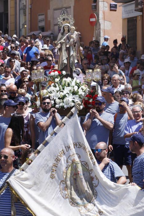 Processó marinera en honor a la Verge del Carme a Palamós