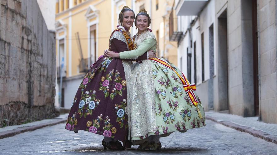 Falleras Mayores de la FJFS durante el ejercicio 22-23.