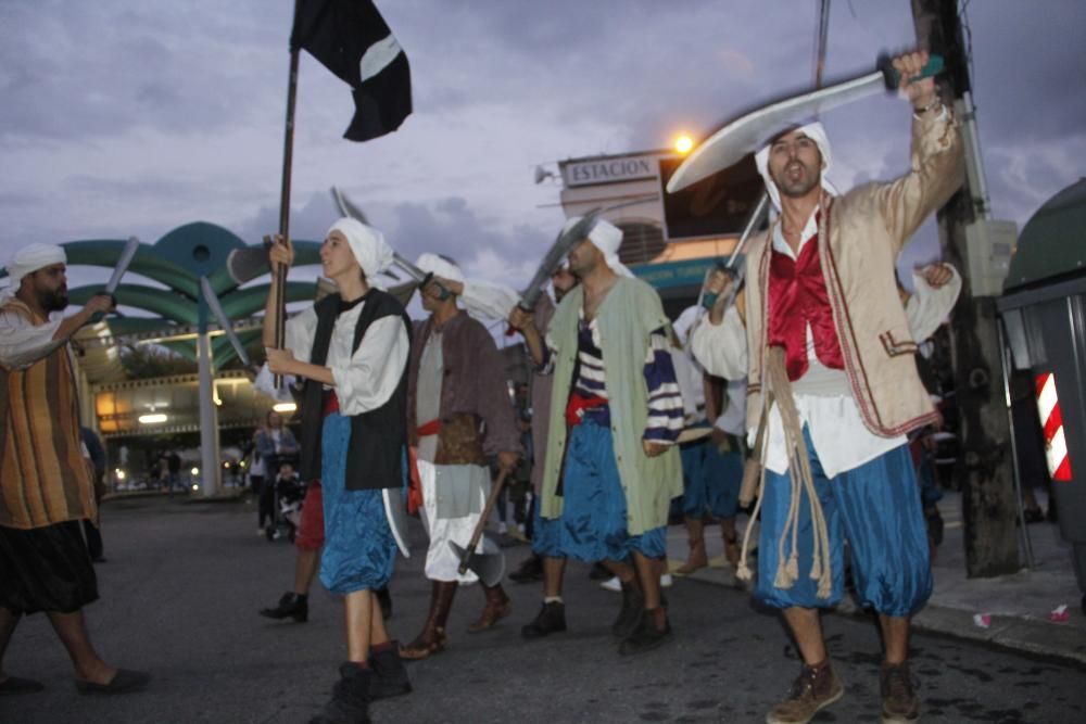 Cangas sucumbe a la invasión pirata