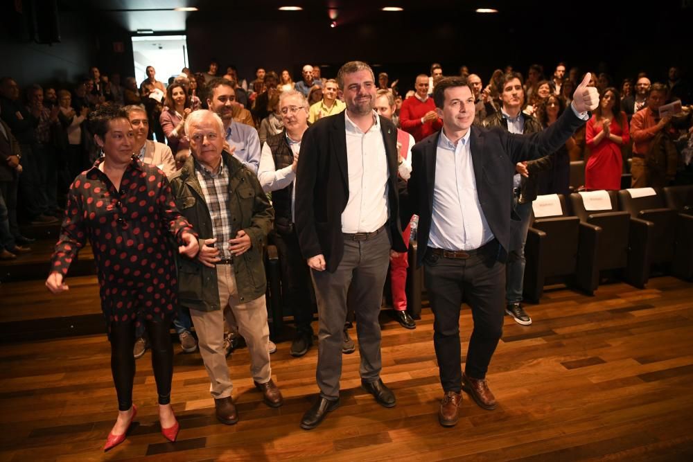 Presentación del candidato del PSOE de Arteixo