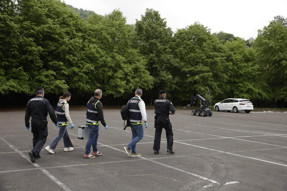 Así fue el simulacro de alerta terrorista en el Museo de la Minería