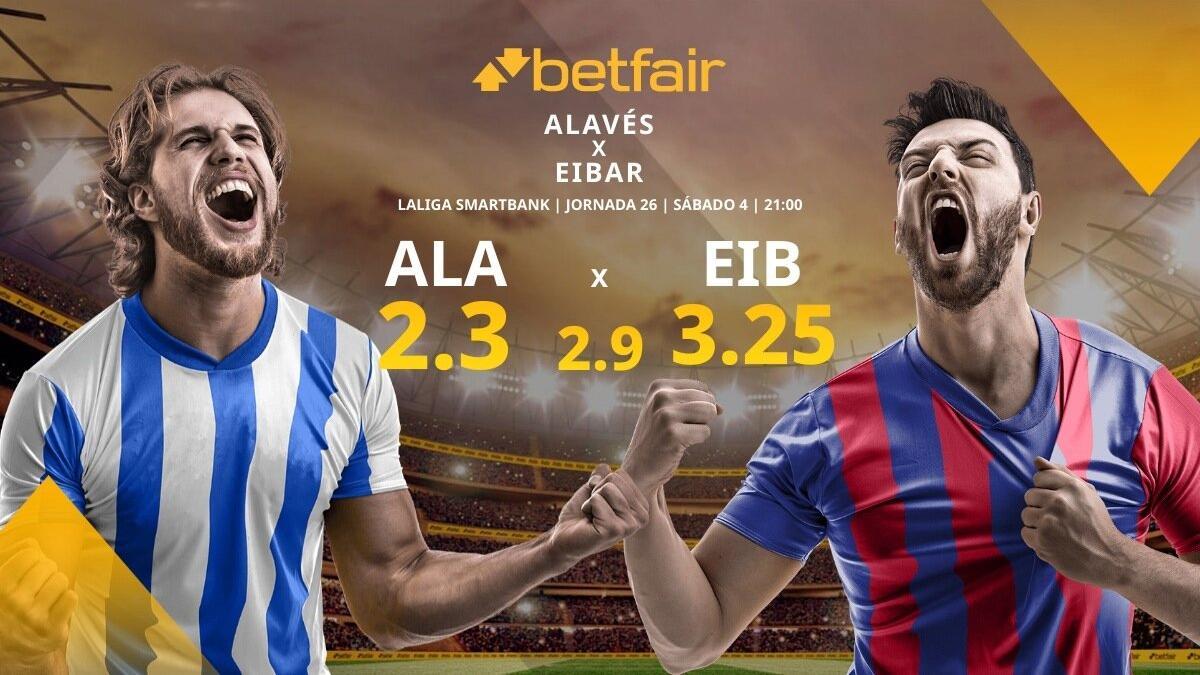 Deportivo Alavés vs. SD Eibar: alineaciones, horario, TV, estadísticas y pronósticos