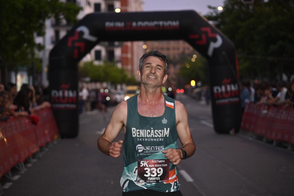 Carlos Fuentes, del Benicassim Sky runners, entró en 5º lugar en el 5K.