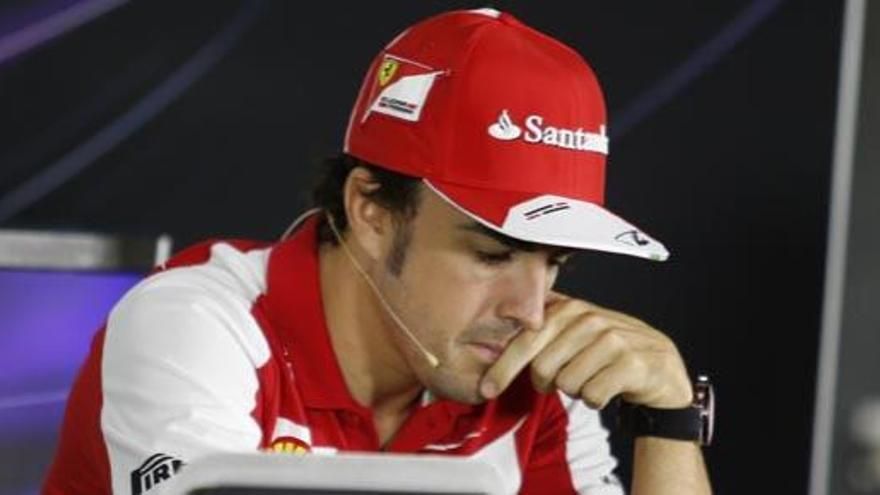 Alonso en el circuito de Abu Dhabi