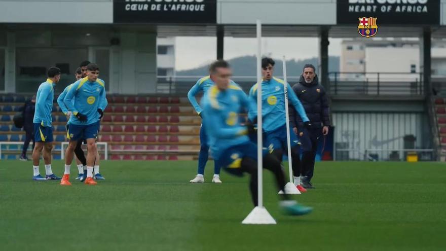 El Barça empieza a preparar el partido de Champions ante el Slavia de Praga