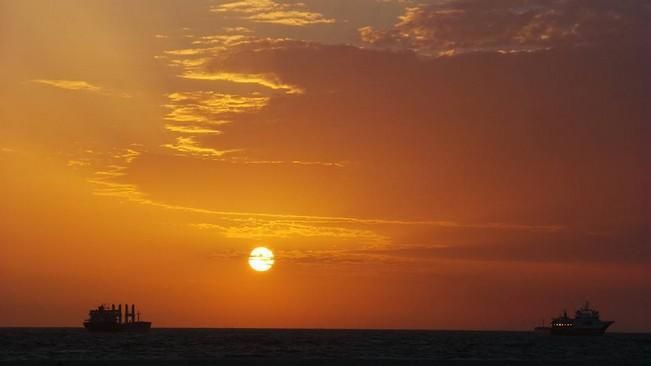 Amanecer en Las Palmas de Gran Canaria (28/12/16)