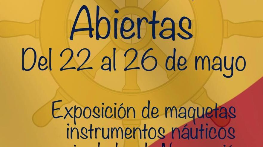 Exposición de maquetas e instrumentos náuticos en la Comandancia Naval de Alicante