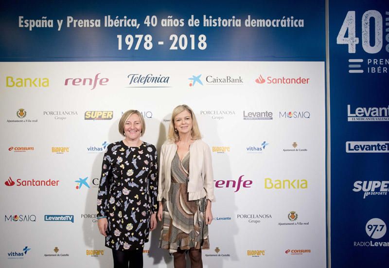 Photocall de la gala del 40 aniversario de Prensa Ibérica en Levante-EMV