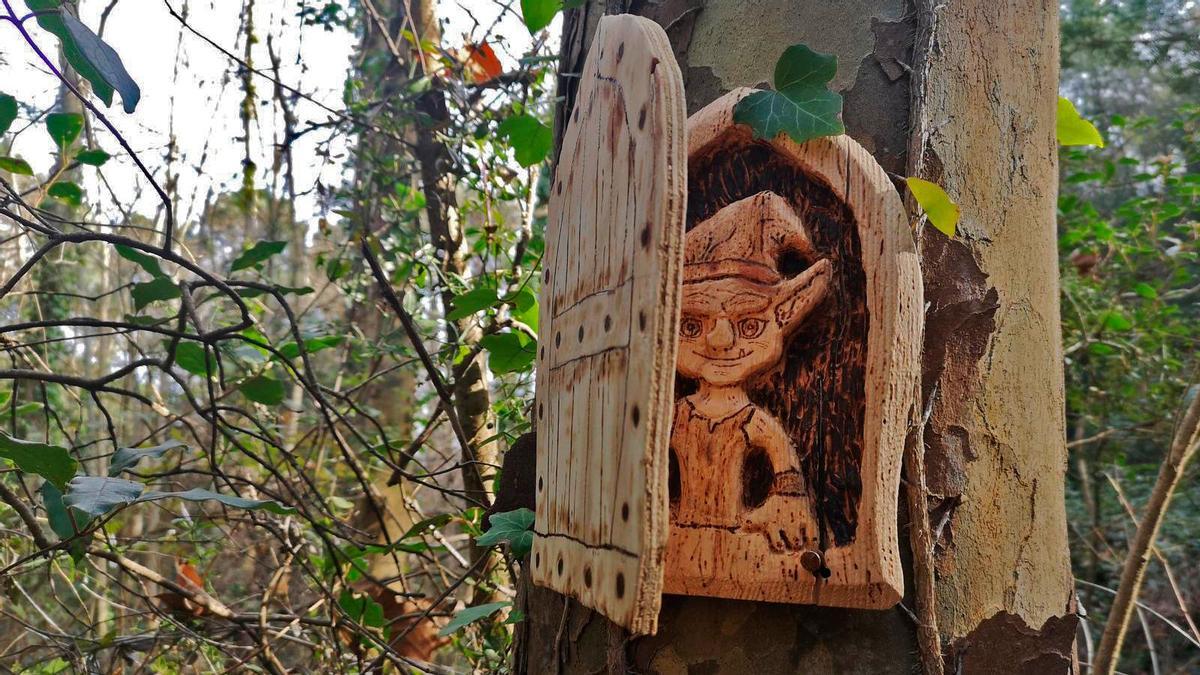 Uno de los habitantes mágicos en los bosques cerca de Tordera.