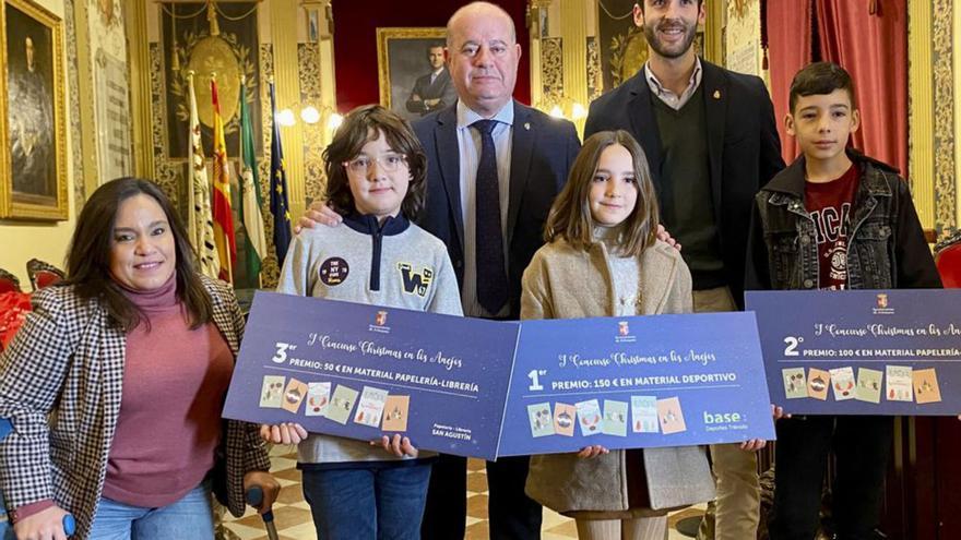 Felicitaciones navideñas para alegrar la Navidad en los anejos de Antequera