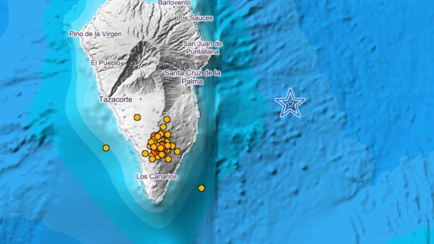 La Palma registra 16 sismos durante las últimas horas