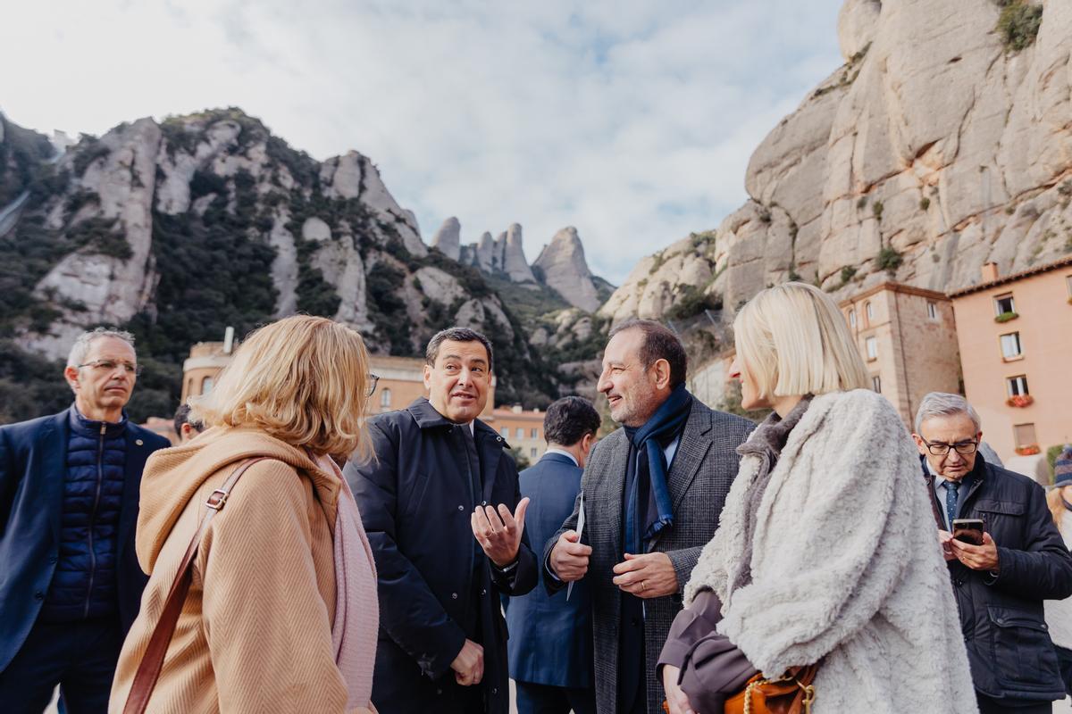 La Verge de Montserrat de Sevilla a l'abadia