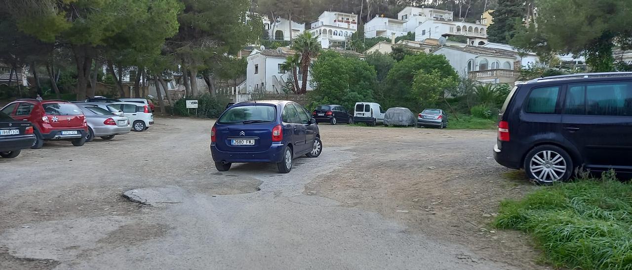 Éste es el terreno donde se habilitará el aparcamiento.