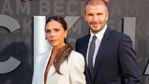 David y Victoria Beckham, en la presentación en Londres del documental de Netflix