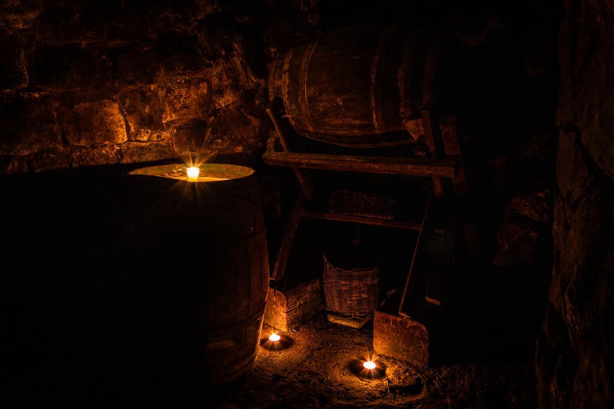 Bodega subterránea de Aranda de Duero