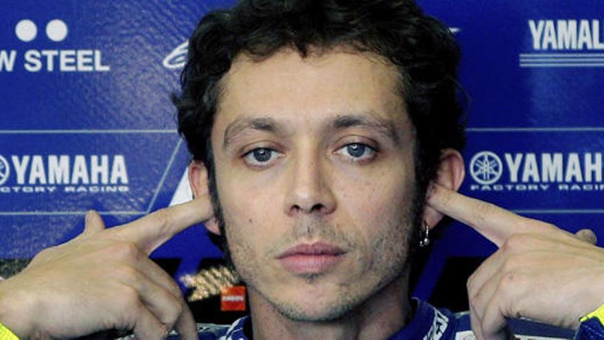 El piloto italiano Valentino Rossi