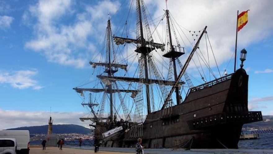 Viajamos al pasado dentro de un galeón