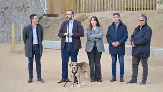 Inaugurada una nueva área recreativa para perros en el Parc Central de Mataró