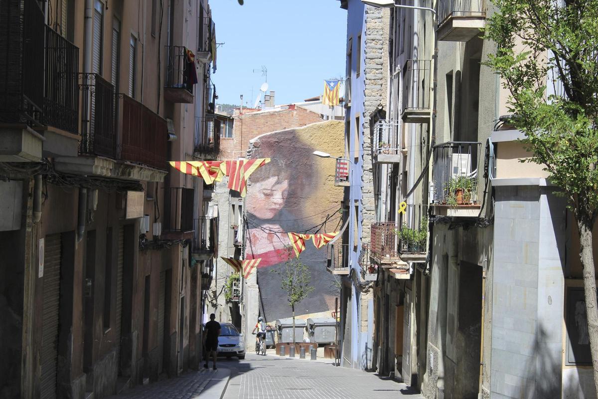 Vistes del barri de les Escodines de Manresa