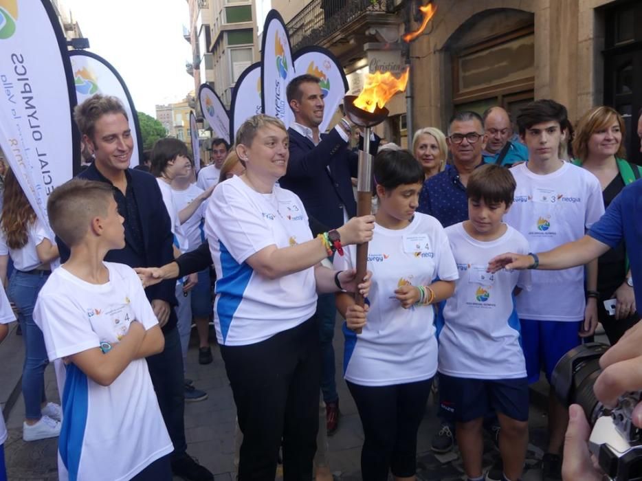 La flama dels Special Olympics arriba a Figueres