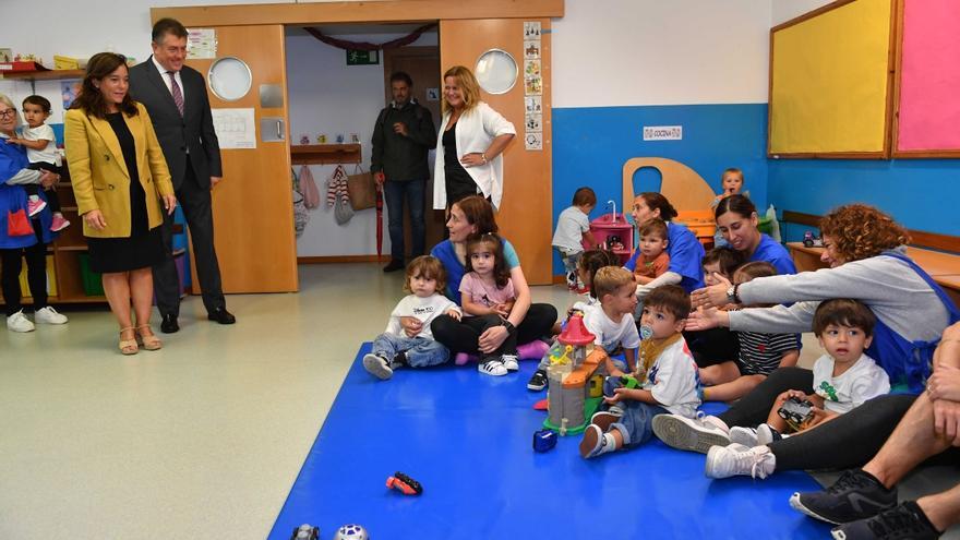Vuelta a clase para los párvulos en A Coruña