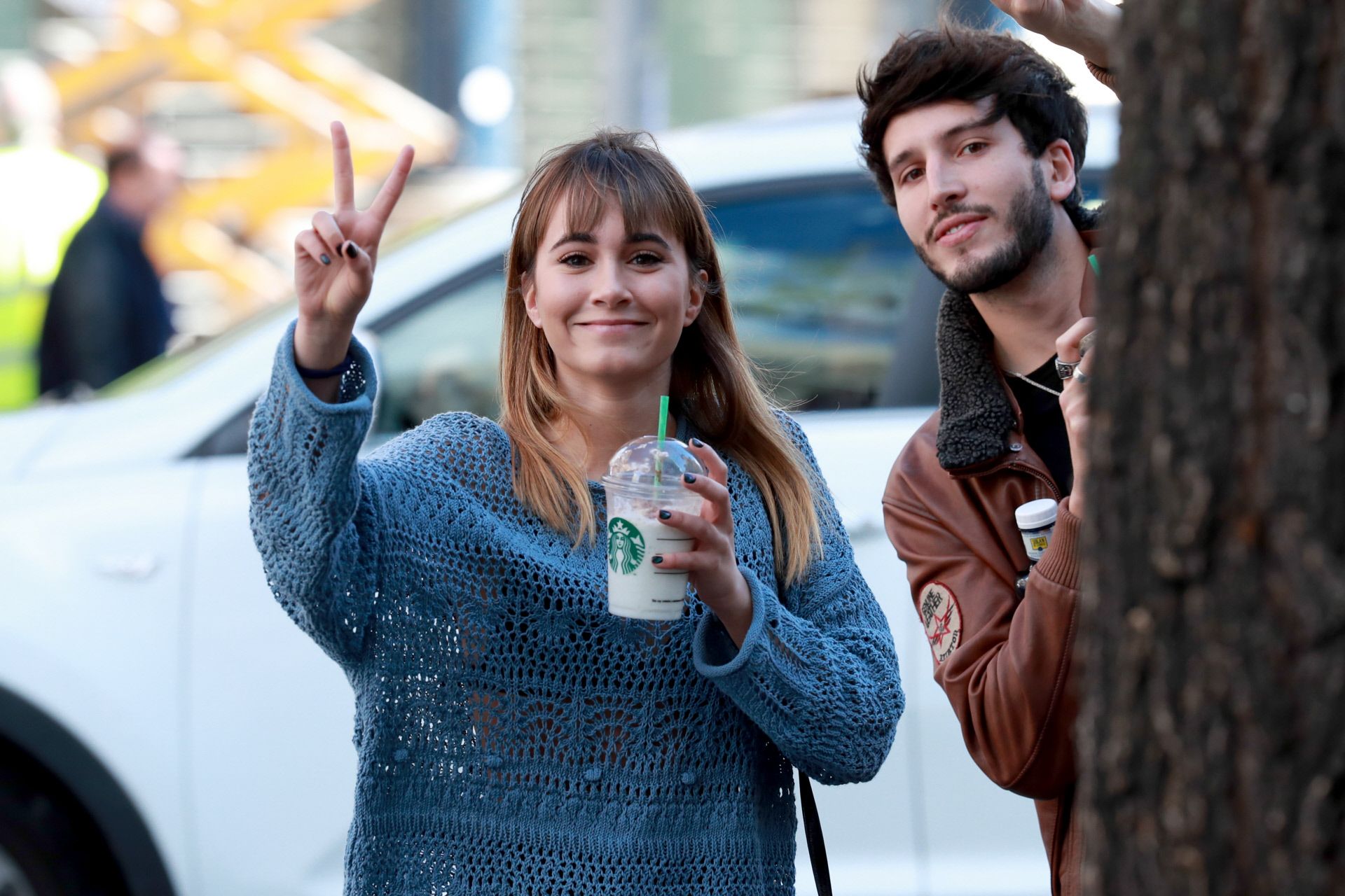 Sebastián Yatra y Aitana en una foto tomada en 2019.