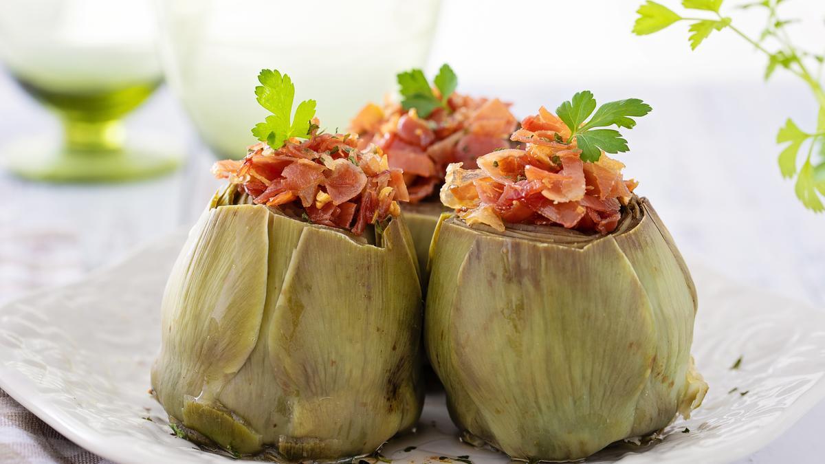 Recetas con alcachofas | Alcachofas con jamón, una receta rica y sencilla  con productos de Castellón