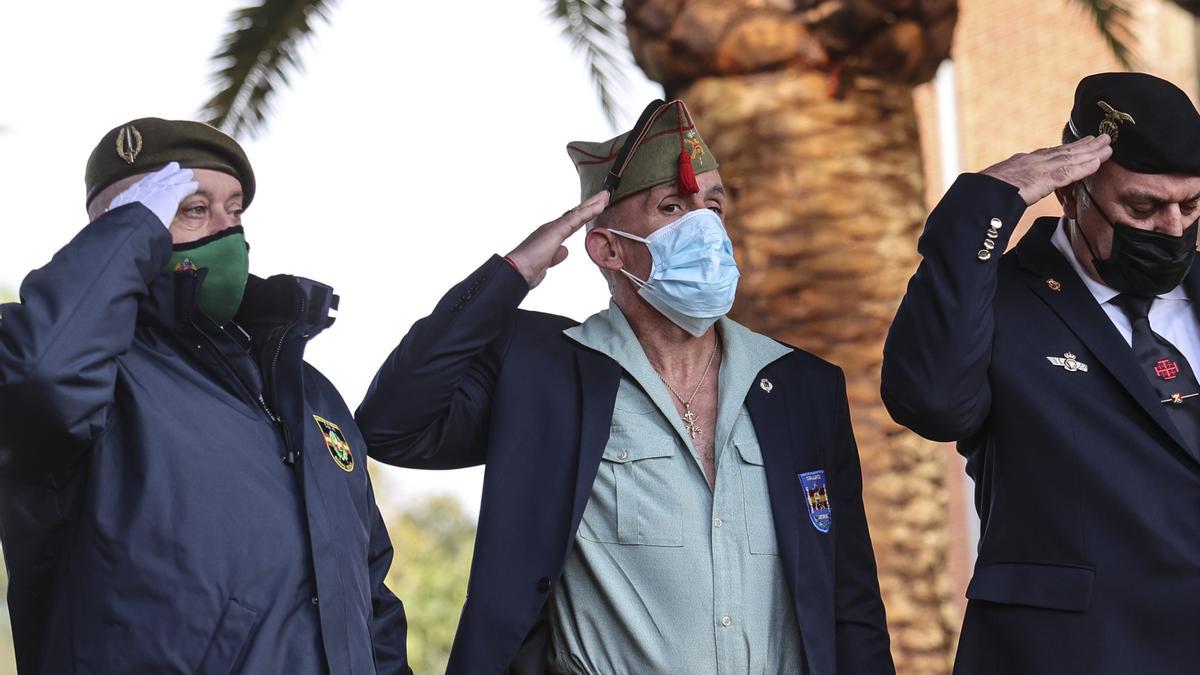 Adrián Barbón  en los actos conmemorativos de la festividad de la Inmaculada Concepción, patrona del Arma de Infantería, en Cabo Noval