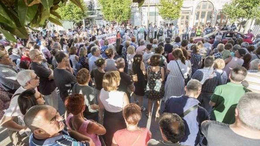 Concentración del pasado 19 de junio. // Cristina Graña