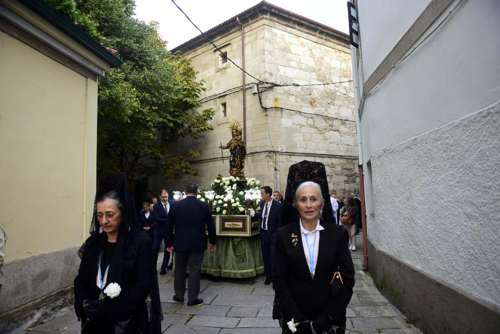 Casteleiro Procesión en honor a la Virgen del Rosario, patrona de A Coruña