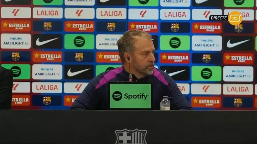 A Hansi Flick le preguntan por Dro y esta fue su respuesta...