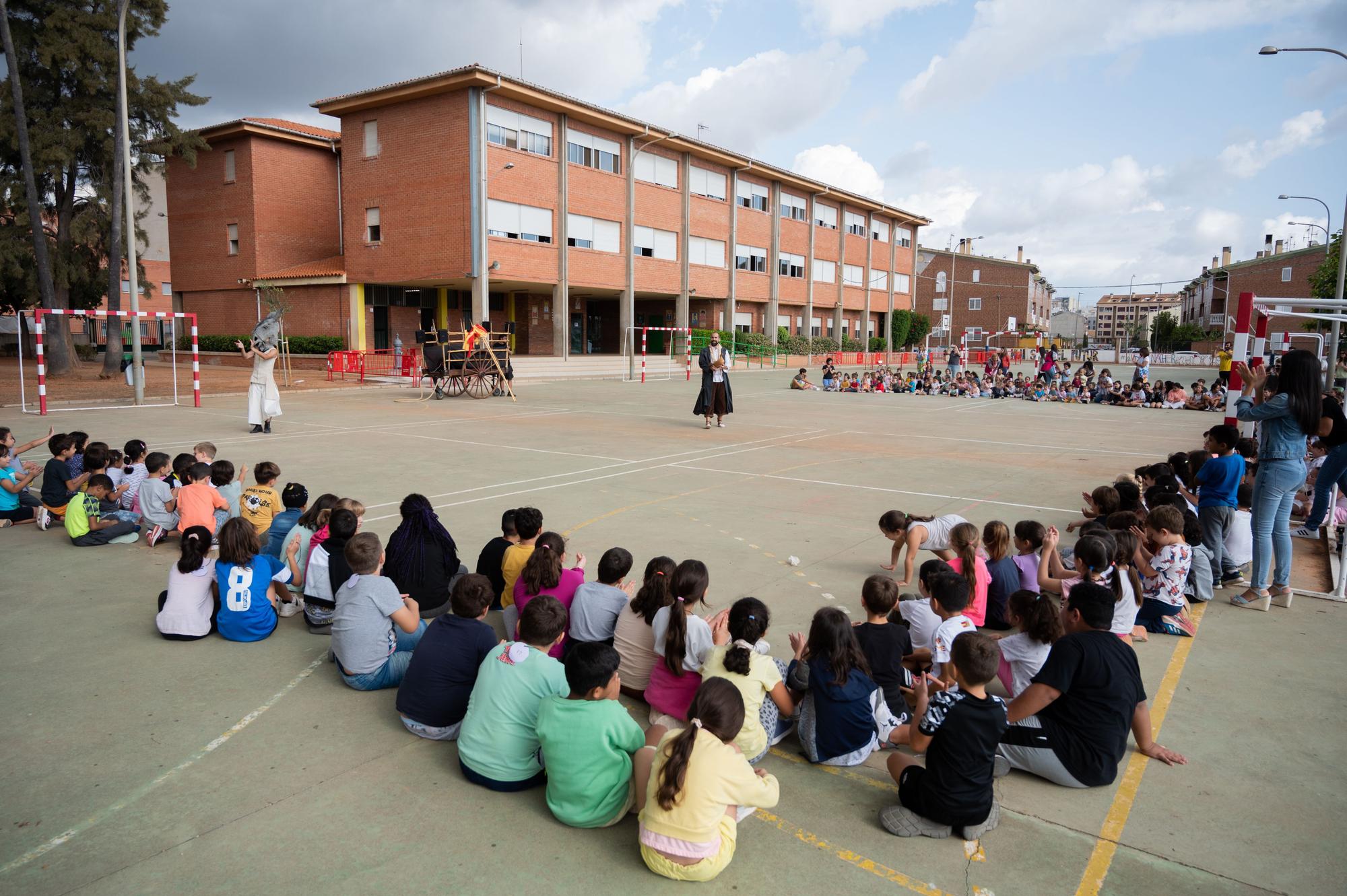 Correllengua 2022 en los colegios de Vila-real