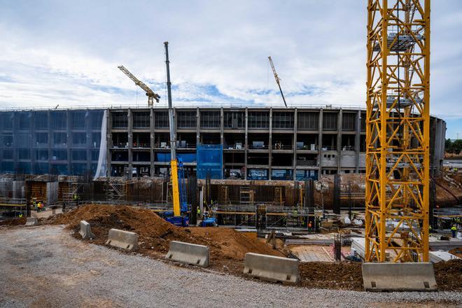 ¡Nuevas imágenes del Spotify Camp Nou! Arranca la fase de construcción