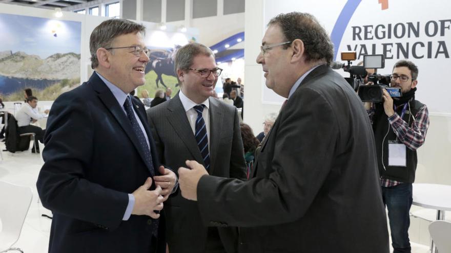 Ximo Puig, en la Feria Internacional del Turismo de Berlín.