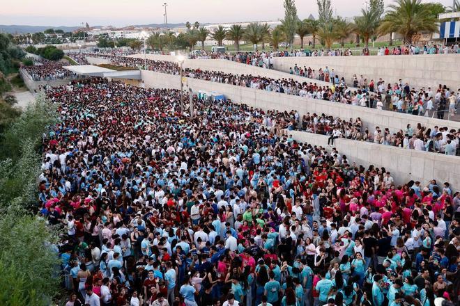 Botellón multitudinario en el miércoles de Feria