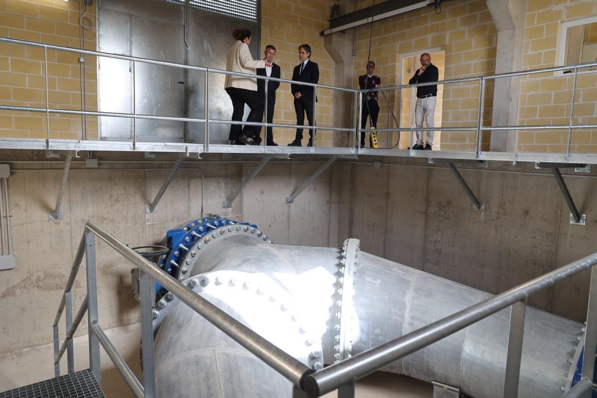 El Gobierno invierte más de cinco millones en la modernización del depósito de agua de Rabasa