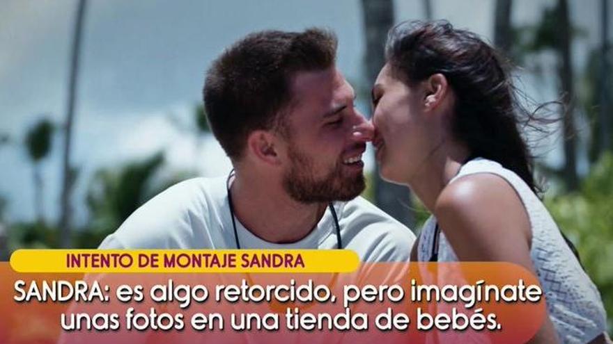 Tom y Sandra en &#039;La isla de las tentaciones 2&#039;.