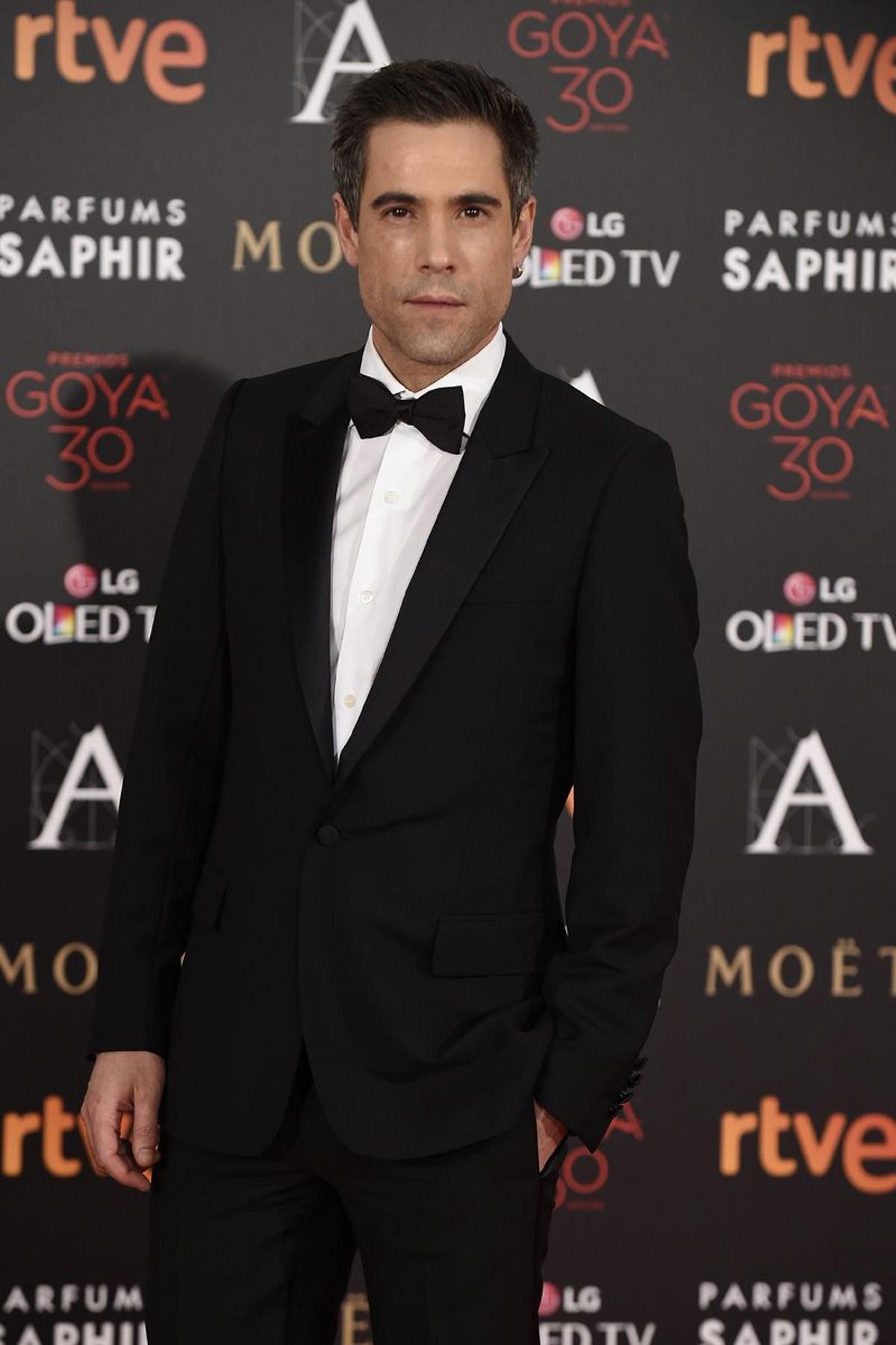 Unax Ugalde en los Premios Goya 2016