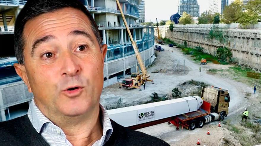 Salvador Gomar: "En un mes y medio veremos los avances del Nou Mestalla físicamente"