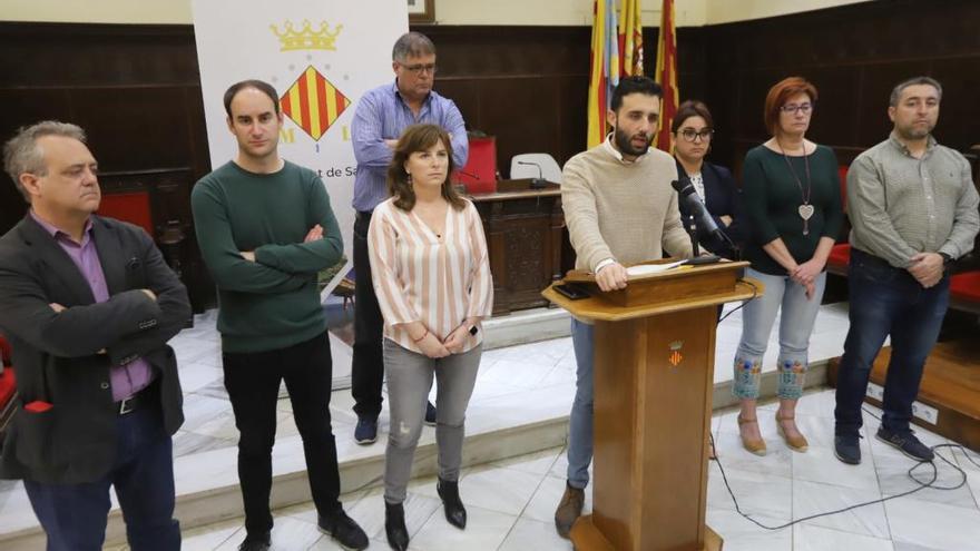 El alcalde, explicando los detalles en rueda de prensa.