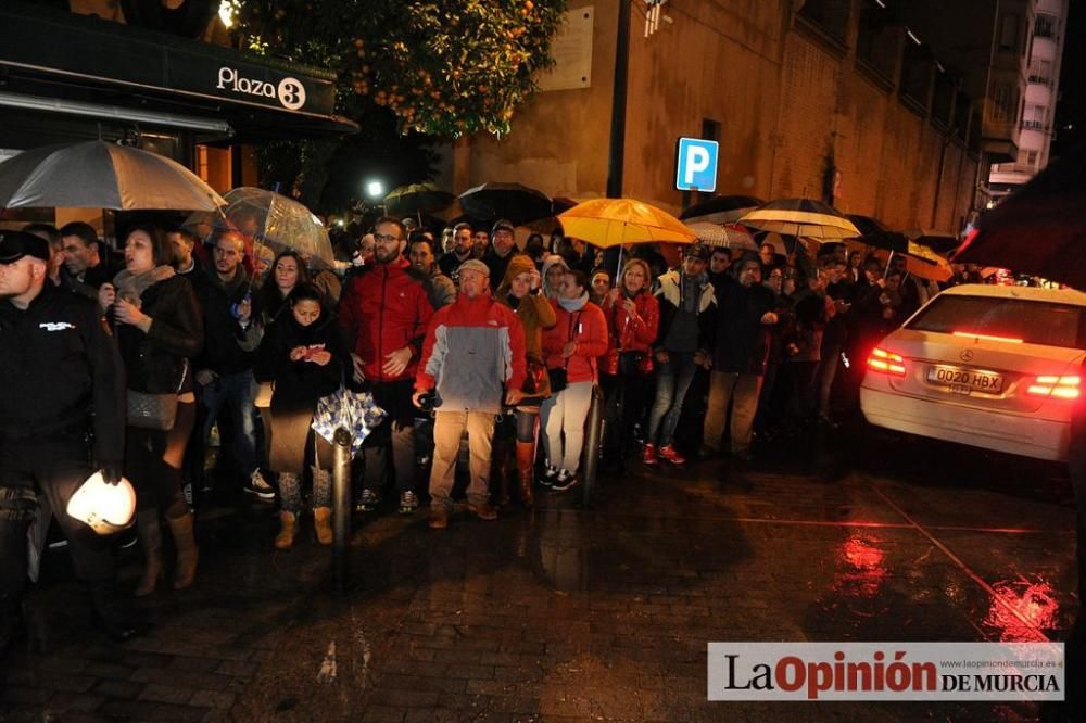 Protesta por la agresión a Andrés Martínez