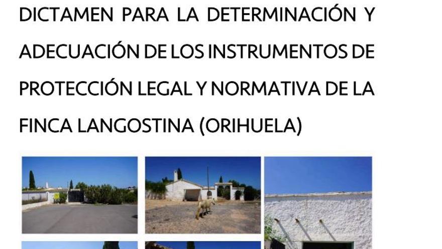Aquí se puede descargar el informe de la Universidad de Alicante sobre el valor patrimonial de la Casa Langostina de Orihuela Costa